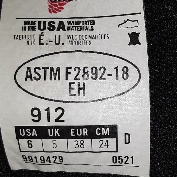 Red Wings Men's Size 6M Brown Leather Oil Resistant Work Shoes - Picture 11 of 12